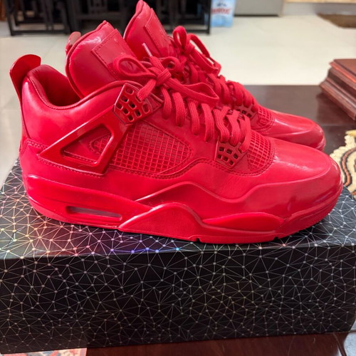 Jordan 11LAB4 sneakers new, size 44, red