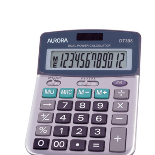 Aurora calculator used like new, needs battery