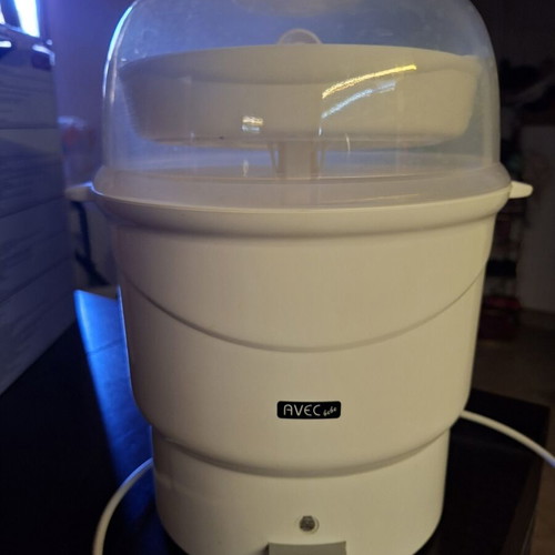 Avec steam steriliser used, for 6 feeding bottles