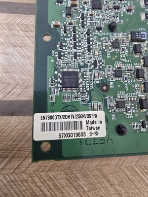 Geforce 7800 GTX 256mb graphics card like new