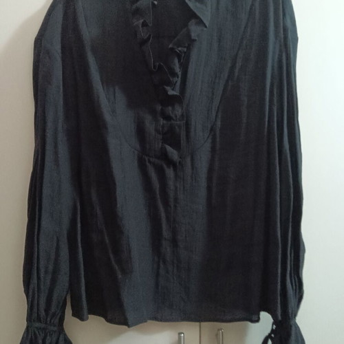 Mango black shirt new size M