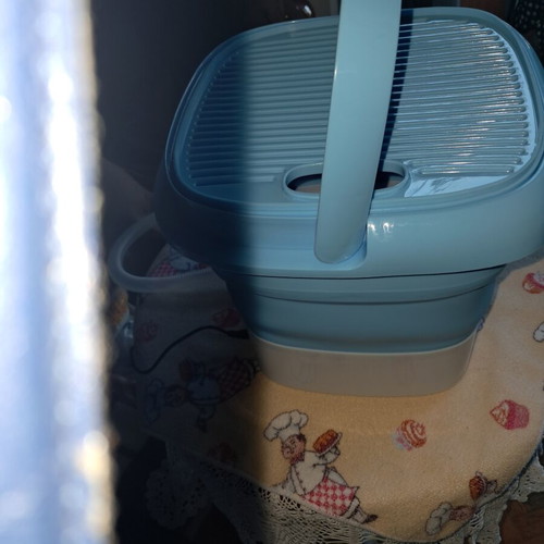 Folding washing machine new, for home or travel
