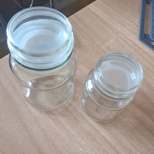 Glass jars for coffee, sugar, etc. (price per piece)