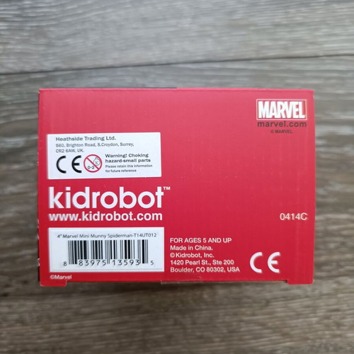 Marvel Kidrobot Spider-man MunnyWorld Micro Series 2 figure new