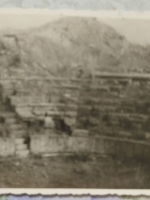 1954 Εφέσος Ερείπια της Βιβλιοθήκης του Κέλσου Παλιό Ασπρόμαυρο Καρτ Ποστ Σαν Καινούργιο