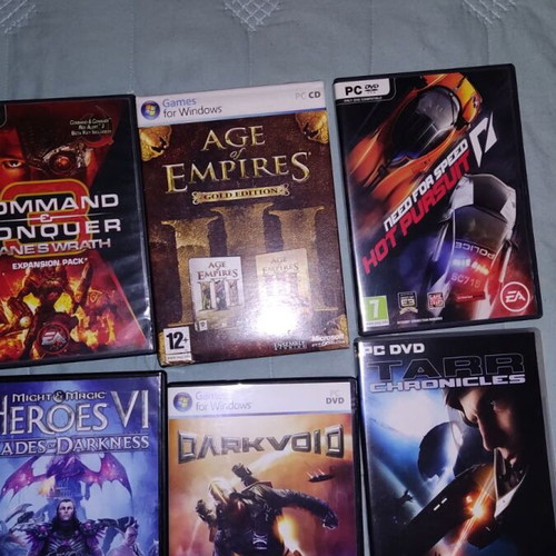 PC games used, pack of 12 titles