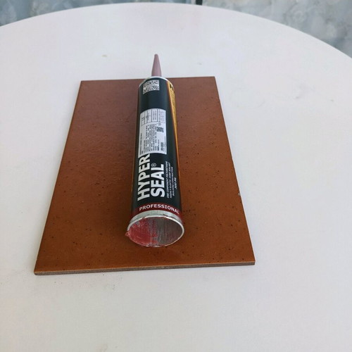 AlChimica Hyperseal Expert mastic used, terracotta shade