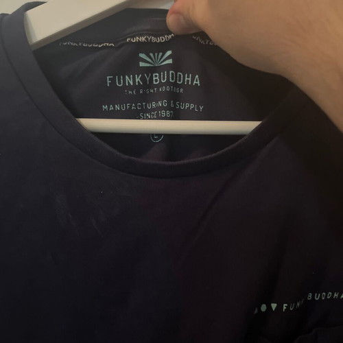 Funky Buddha summer t-shirt large blue like new