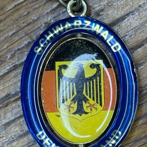 Black Forest keychain used, German