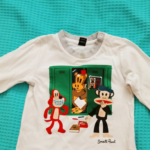 Paul Frank long sleeve T-shirts for 2-year-old boy, set of 2