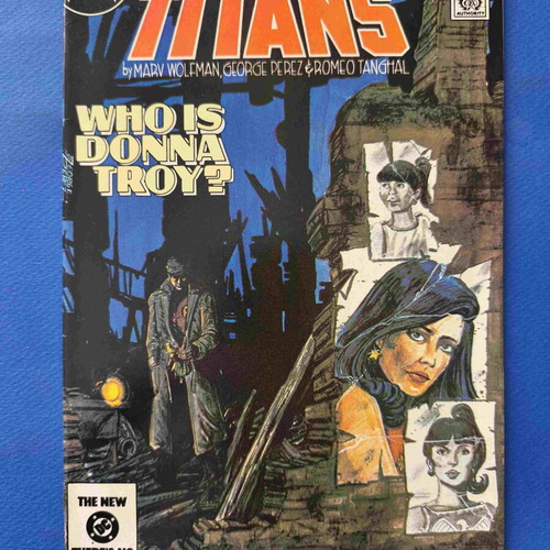 The New Teen Titans 38 comic book used