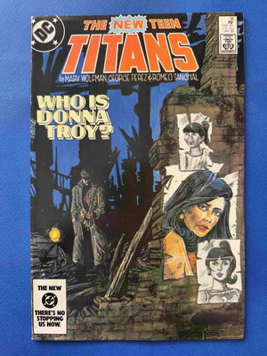 The New Teen Titans 38 comic book used