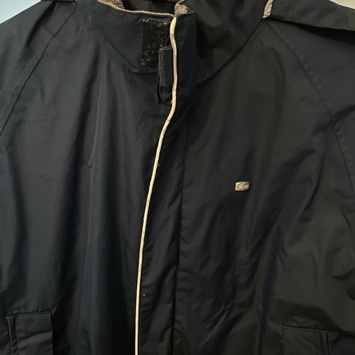 Lacoste kids jacket used, dark blue, size 8
