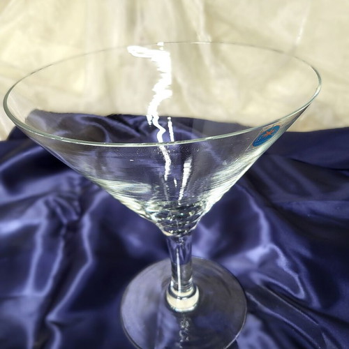 Martini decorative glasses like new, pack of 25, height 30 cm