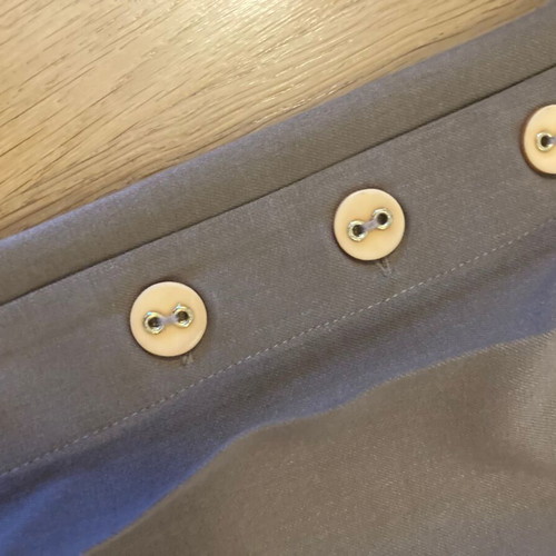 BSB women's pants used, beige with buttons, size XL
