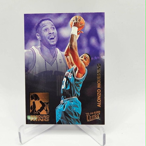 93-94 Fleer Ultra Alonzo Mourning Rebound King card like new