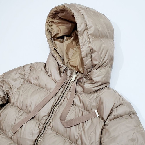 Luisa Spagnoli women's puffer jacket like new, beige, size S-M