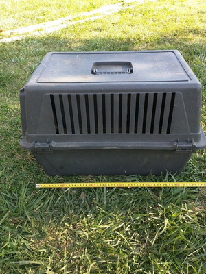 Animal cage used, transport or house, dimensions H40 W40 L60