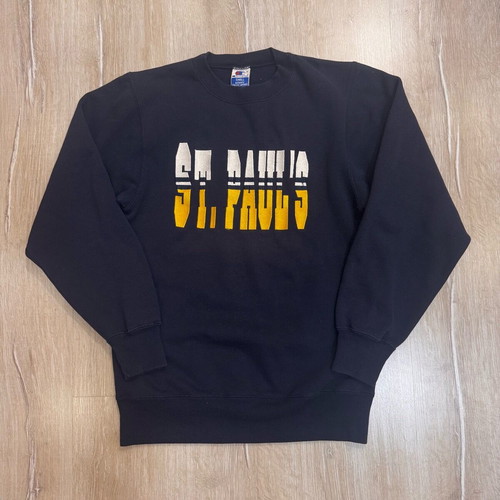Vintage Champion St. Paul’s sweatshirt used, size S, black