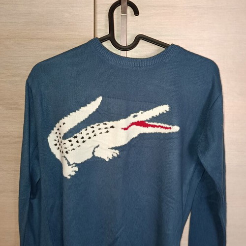 Children's sweater, blue and white, sizes 134-140 cm