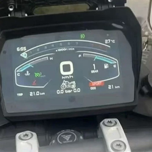 LCD screen shade for Voge DS 900x 3d Print