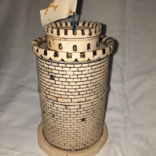 White Tower used collectible decorative item