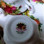  Σερβίτσιο τσαγιού Royal Albert "old country roses" bone china England 62'-73'.