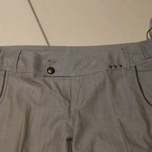 Mexx Fashion women's pants like new, low waist, beige-green shades