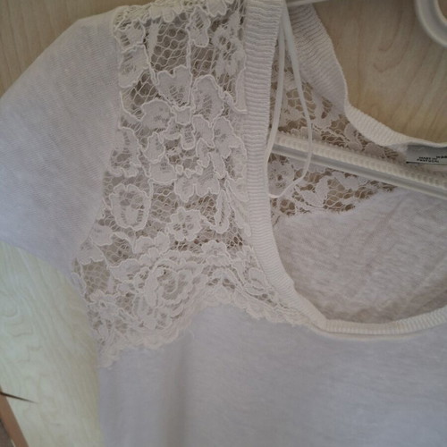 Zara white top like new, size M 38 10