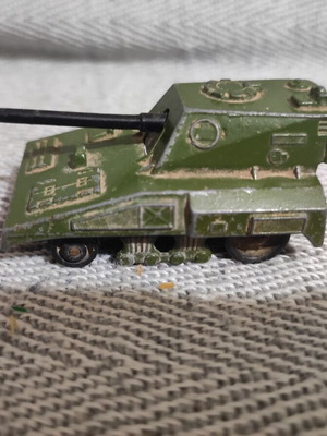 Lesney military vehicle used, collectible 1976 Rolamatics 6 cm