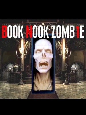 Resident Evil Book Nook Zombie new