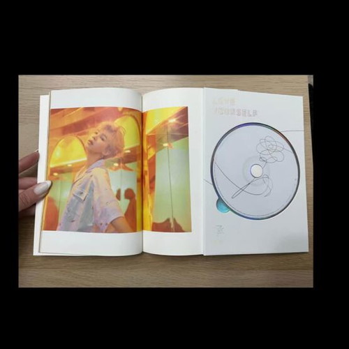 Love Yourself:her Version O book and CD like new with j-hope card and stickers