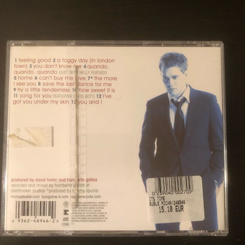 Michael Buble It’s Time CD like new