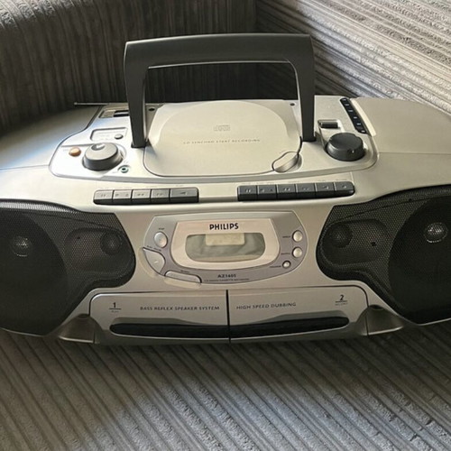 Philips AZ1605 portable sound system used