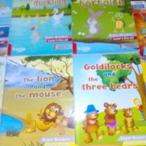 Super Course English Set Junior A & B like new with Talking Pen