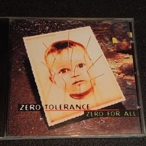 Zero Tolerance Zero For All CD used, 1996 industrial metal