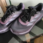 Adidas Performance Supernova Stride Running Shoes 38 New Black with Purple