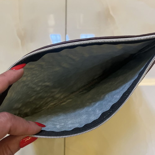 Toiletry bag like new, summer clutch with cat design