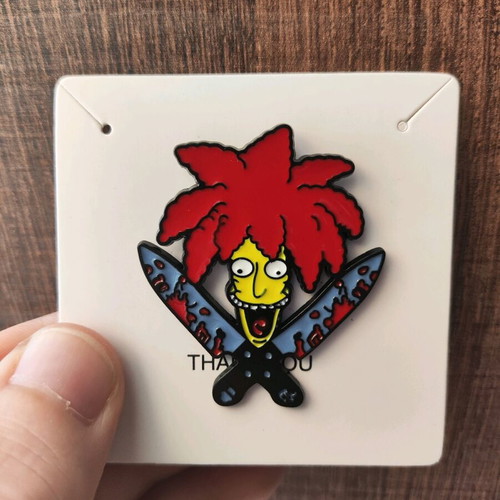 Simpsons pin like new