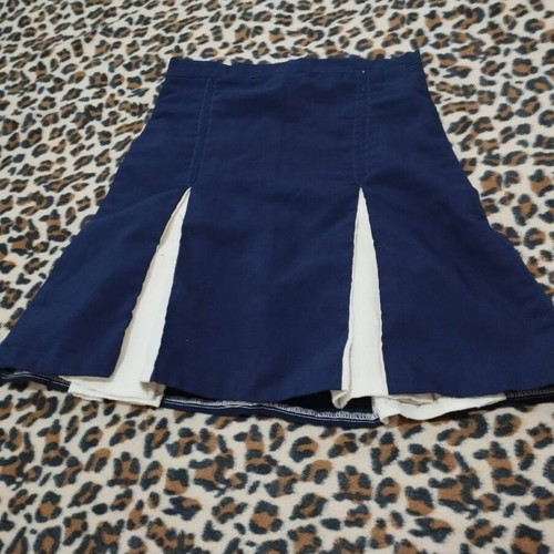 Skirt like new, white and blue, size XS 34 6