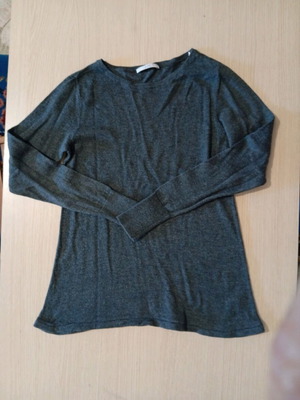 Women's thin sweater EDC size S gray like new