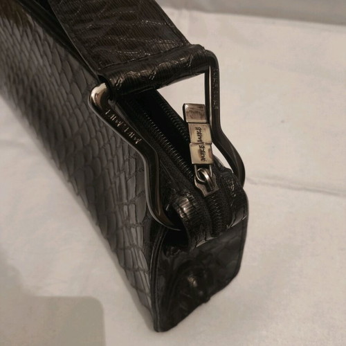 Vintage Mike Mike women's leather shoulder bag with embossed texture like new