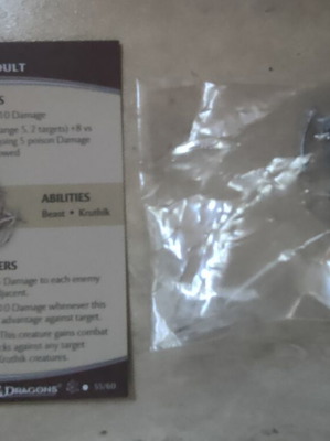 Dungeons & Dragons Demonweb Kruthik Adult figure