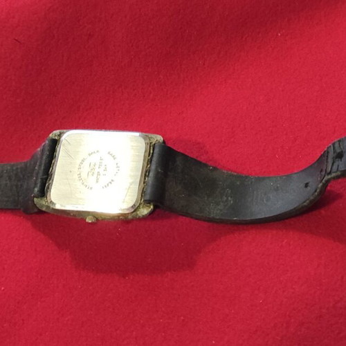 Q&Q Quartz women's watch used, leather strap, waterproof