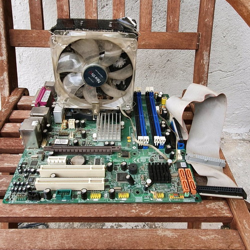 Motherboard used for spare parts