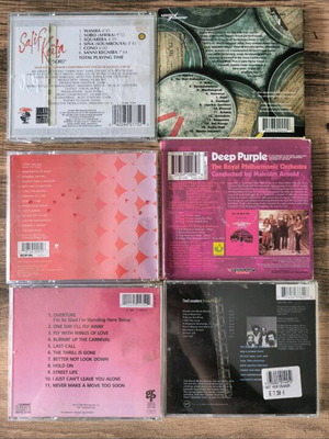 Various CDs like new