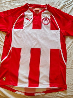 Olympiacos 2010-2011 Home Jersey Medium like new