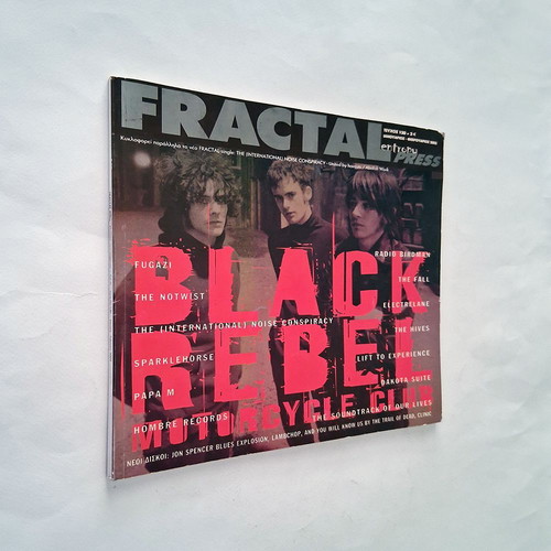 Fractal Press Fanzine #130 2002 used, alternative rock