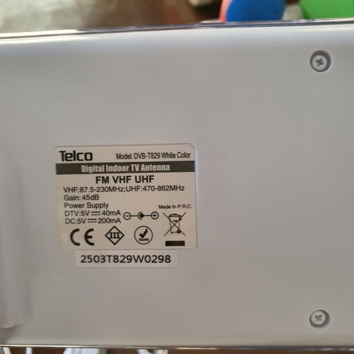 Indoor TV antenna
