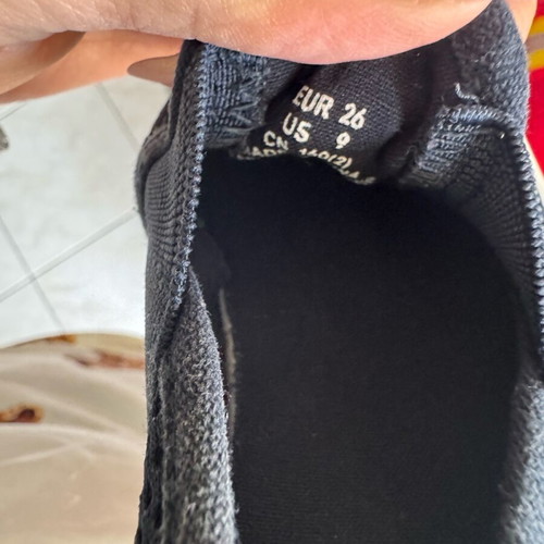 Πανινα παπουτσάκια H&M μπλε σκούρο νούμερο 26 σαν καινούργιο